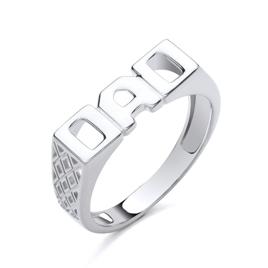 925 Silver Dad Ring