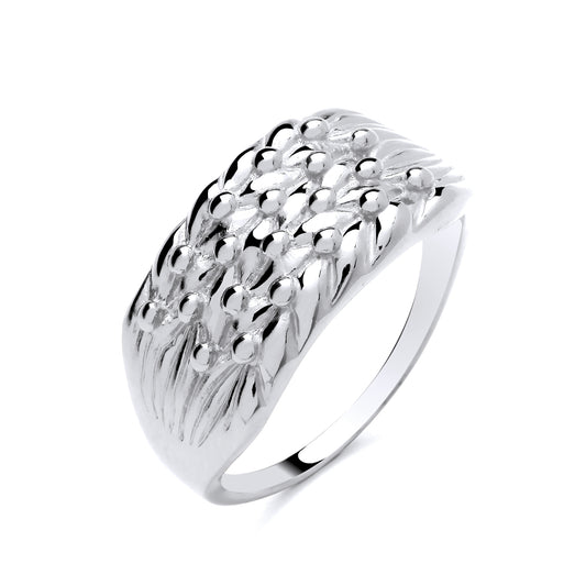 925 Silver Keeper Ring