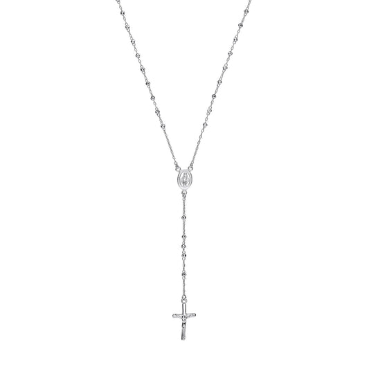 925 Silver 24" Rosary