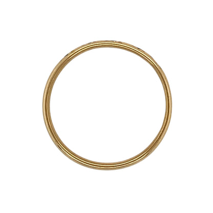 22ct Gold & Diamond Set Band Ring