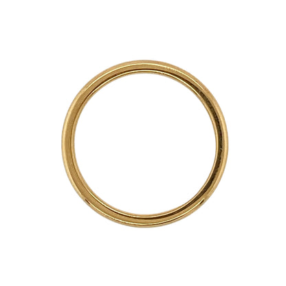 22ct Gold 2mm Wedding Band Ring