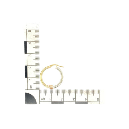 9ct Gold Hoop Creole Earrings