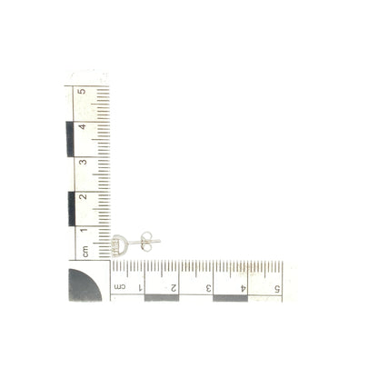 9ct White Gold & Diamond Set Cluster Stud Earrings