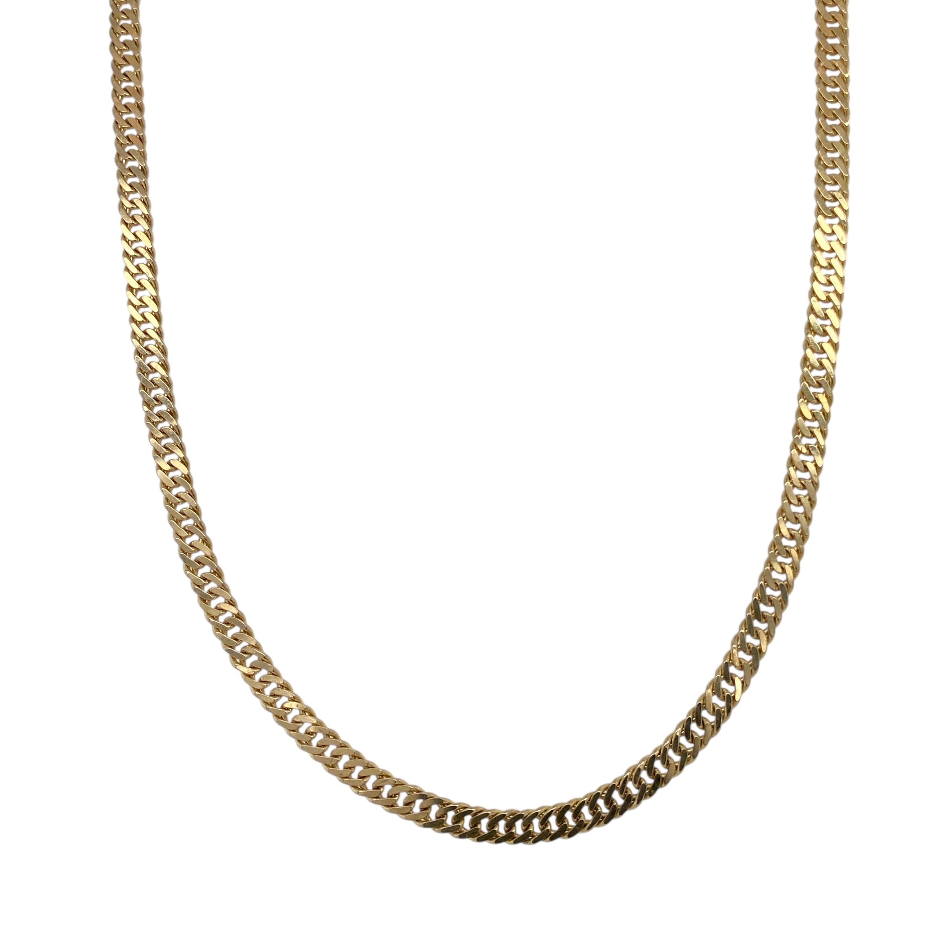 9ct Gold 18" Close Curb Chain