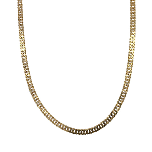 9ct Gold 18" Close Curb Chain