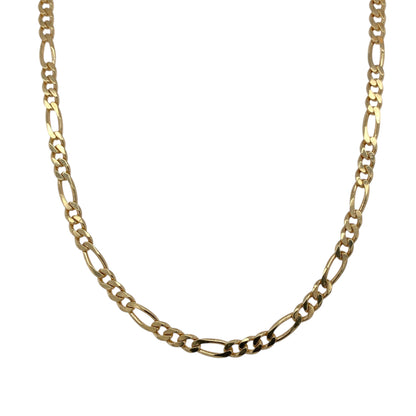 9ct Gold 18" Figaro Chain