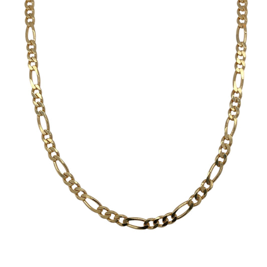 9ct Gold 18" Figaro Chain