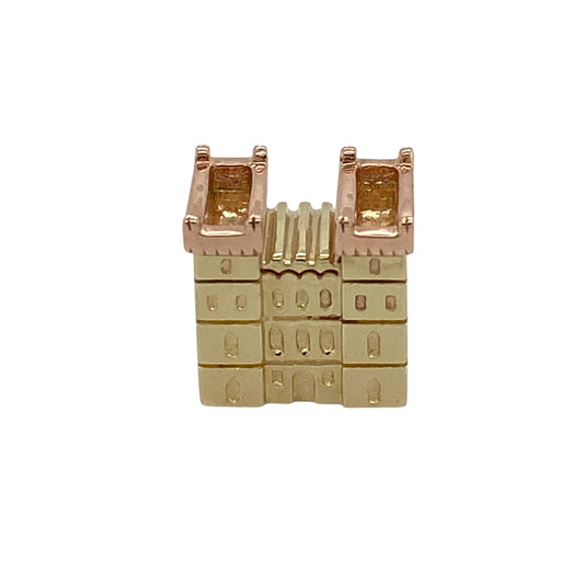 9ct Gold Clogau Castle Charm