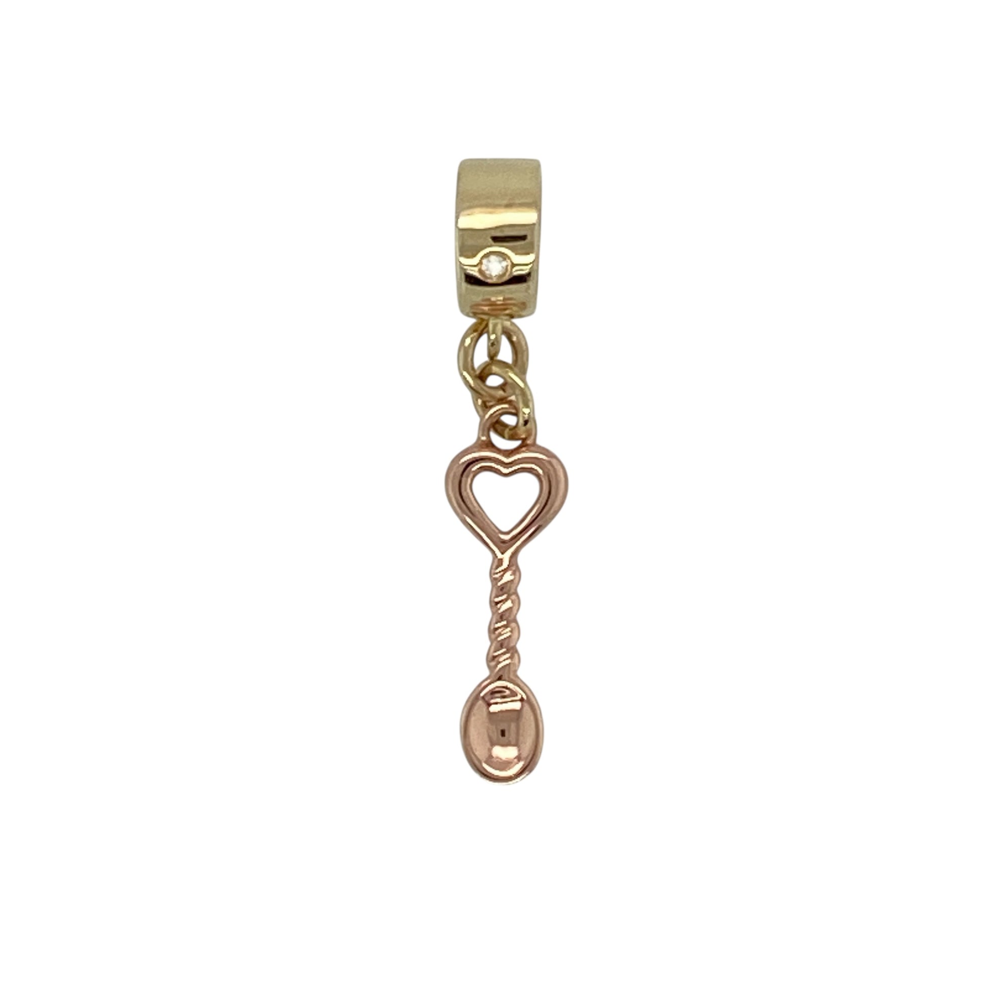 9ct Gold Clogau Lovespoon Charm