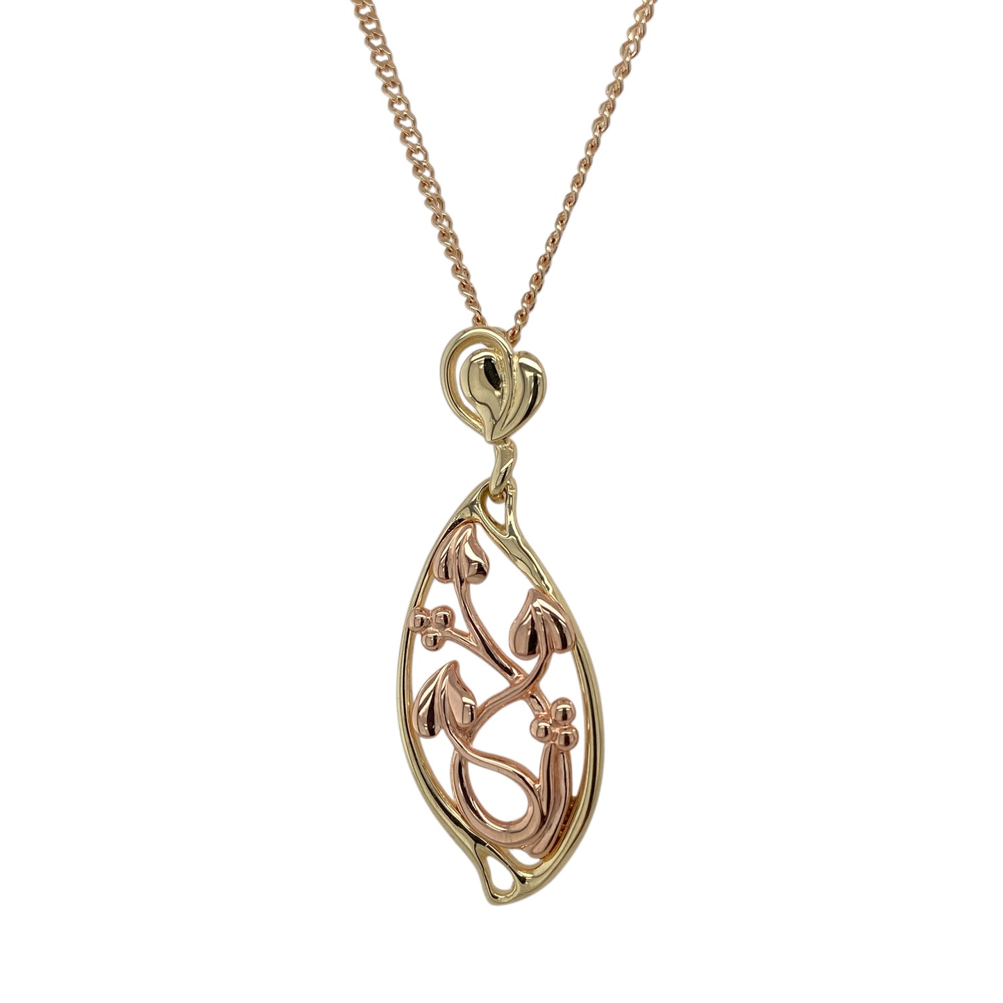 9ct Gold Clogau Tree of Life Oval 22" Necklace