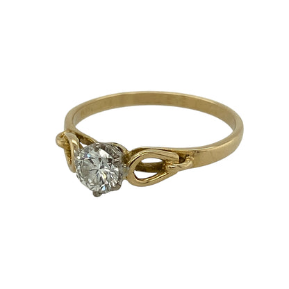 Bring timeless elegance and exceptional sparkle to your jewellery collection with this pre-owned 18ct yellow gold and diamond set solitaire ring, showcasing a classic design with a beautifully proportioned centre stone—perfect for engagements or special occasions.

Design: The ring features a single brilliant-cut diamond with an approximate weight of 0.46ct, presented in a traditional solitaire style that highlights its fire and brilliance.