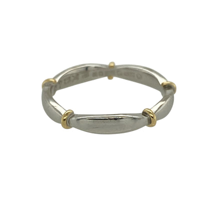 18ct White Gold Band Ring