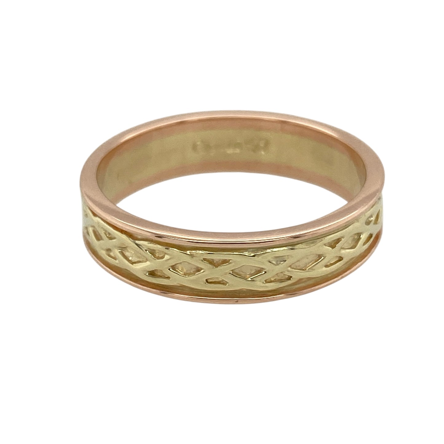 9ct Gold Clogau Celtic Weave Band Ring