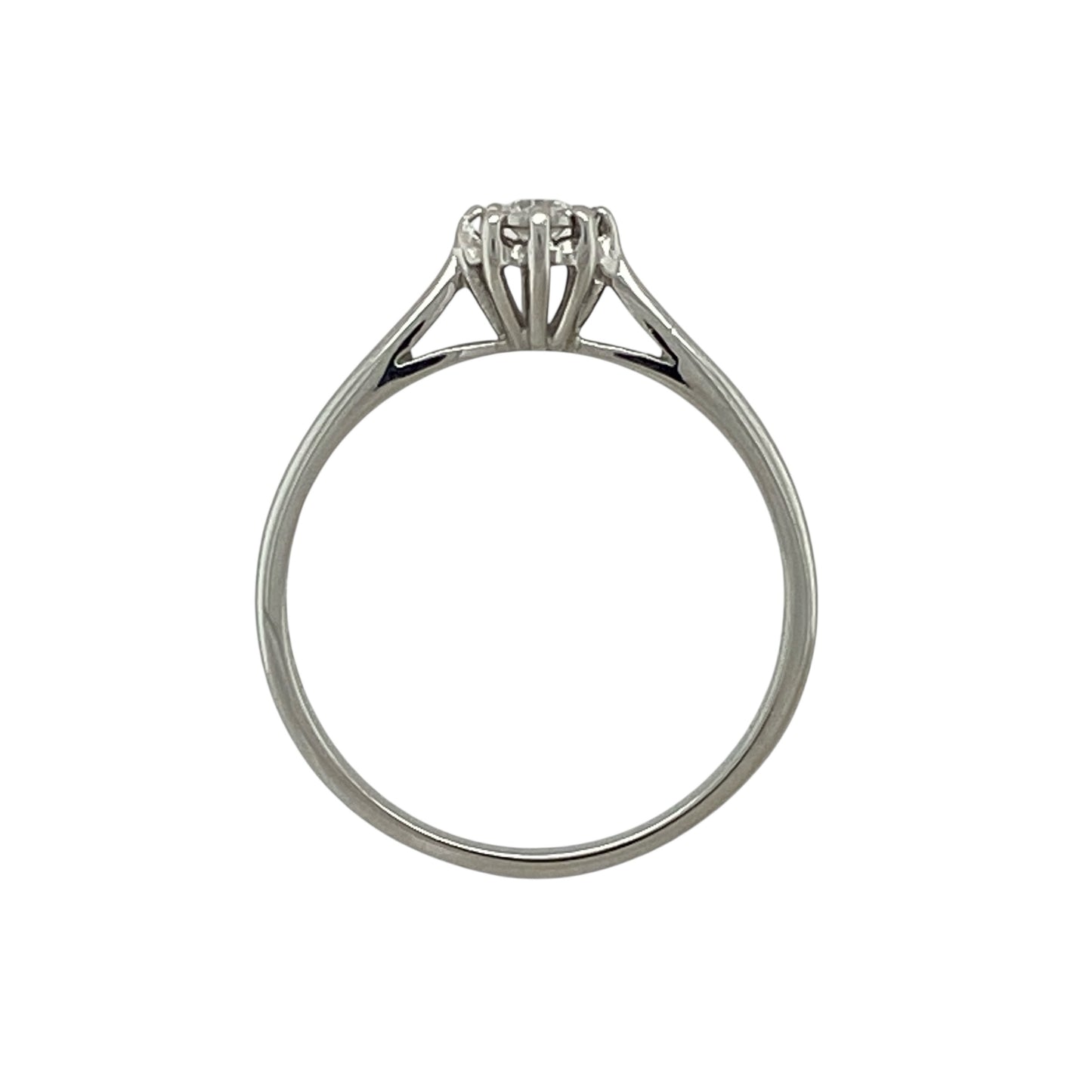 Platinum & Diamond Set Solitaire Ring