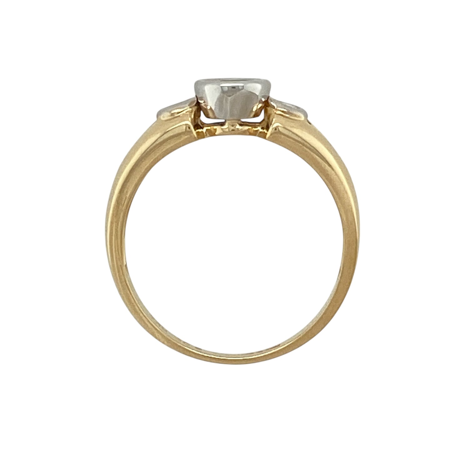 18ct Gold Diamond & Sapphire Set Ring