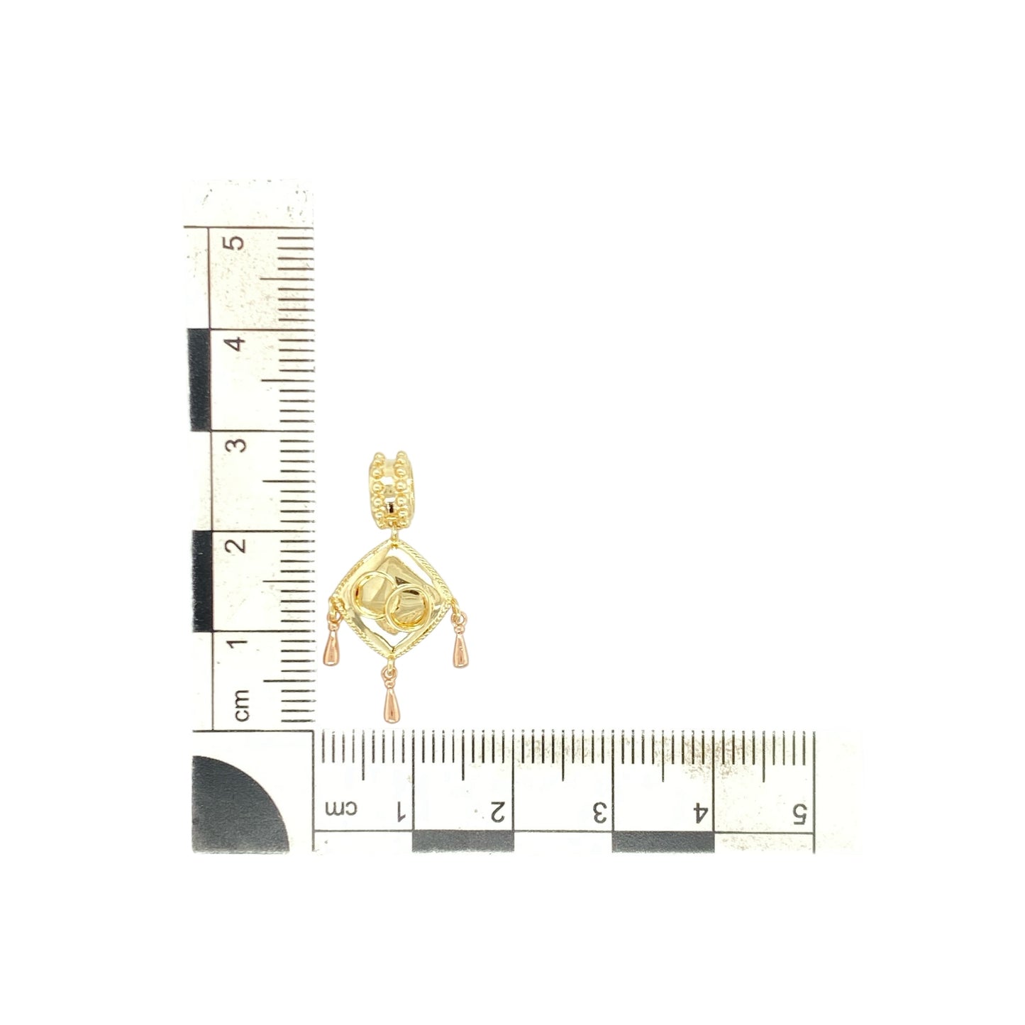 9ct Gold Clogau Ring Bearing Cushion Charm