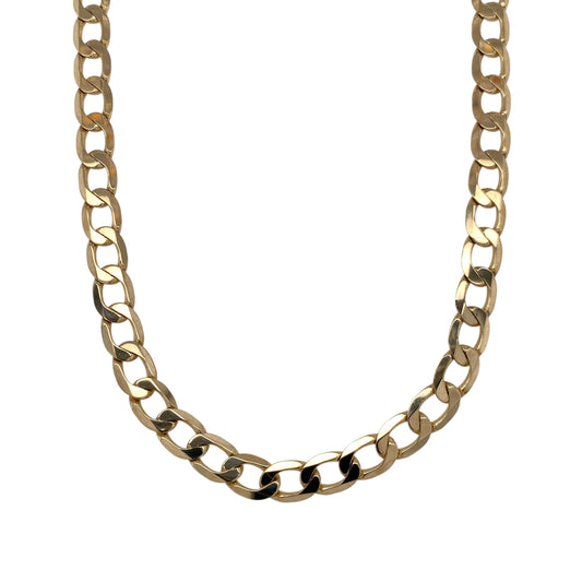 9ct Gold 20" Curb Chain