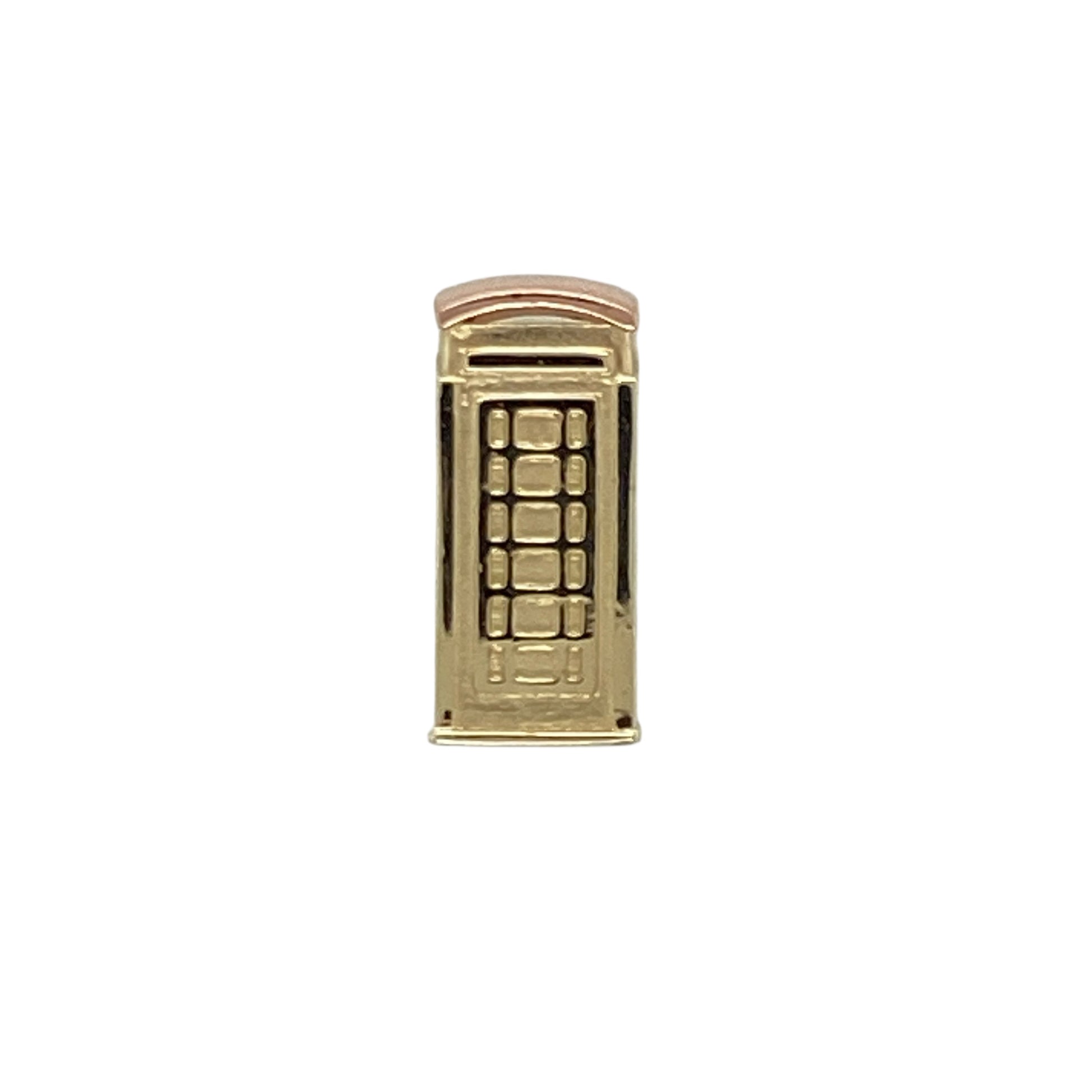 9ct Gold Clogau Telephone Box Charm