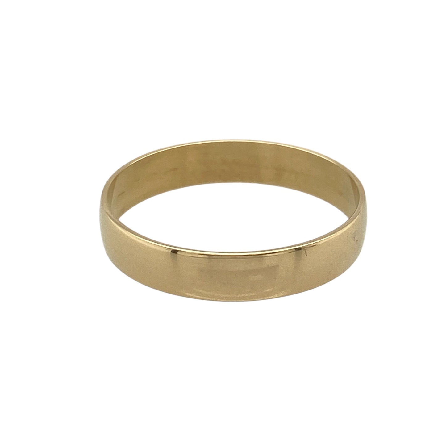 14ct Gold 4mm Wedding Band Ring