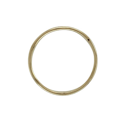 9ct Gold Wavey Band Ring