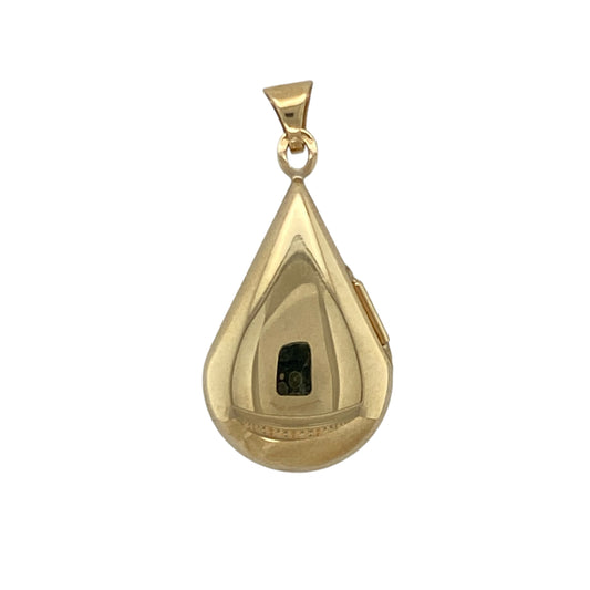 Keep cherished memories close with this pre-owned 9ct yellow gold teardrop locket with white gold beaded edge detailing, offering timeless sentiment in a delicate and elegant design. A meaningful piece perfect for everyday wear or gifting.

Design: The locket is formed in a classic teardrop shape, enhanced by a contrasting white gold beaded edge that frames the design beautifully. The fine detailing adds subtle texture and definition while maintaining a refined and graceful silhouette.