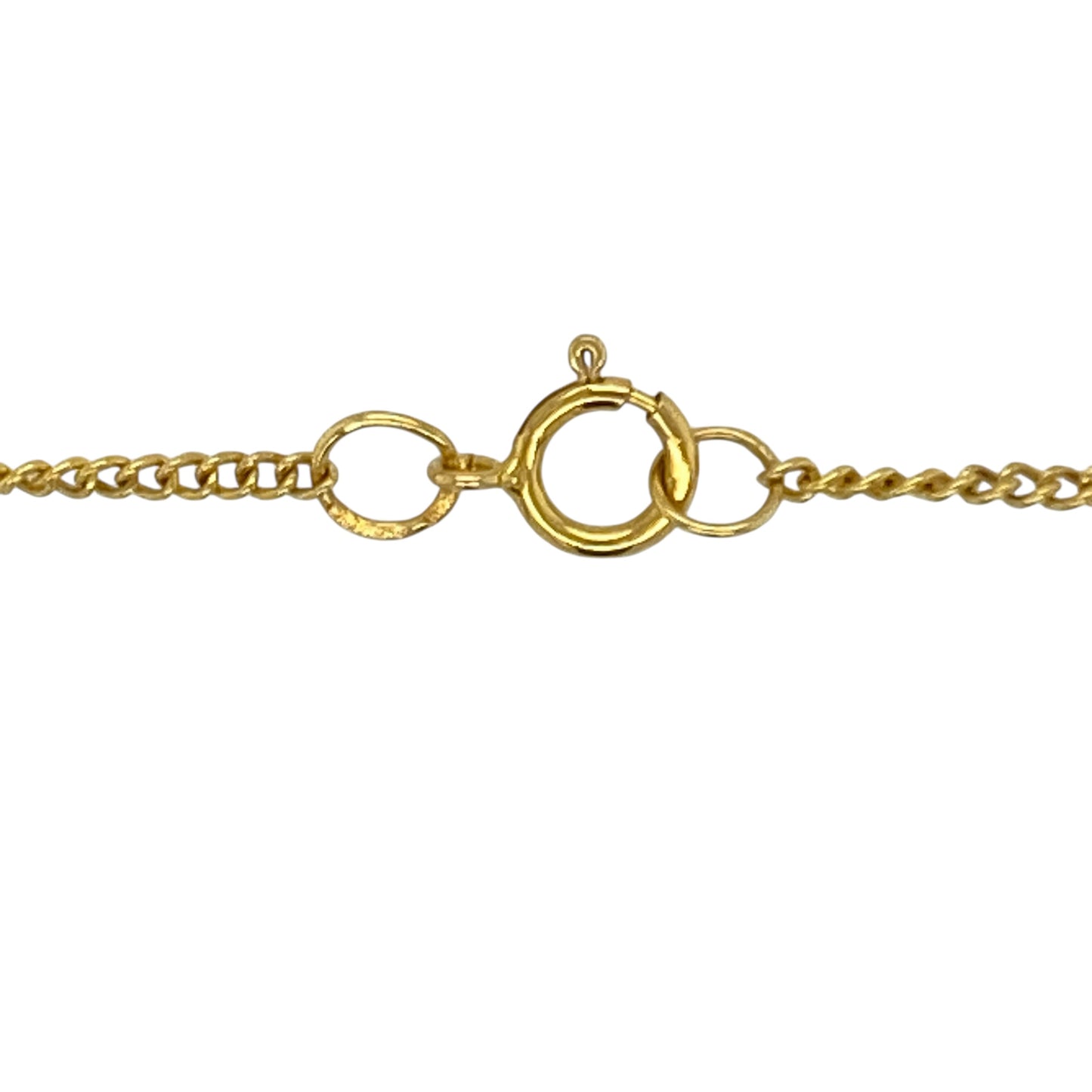 9ct Gold Patterned Oval Locket 18" Necklace