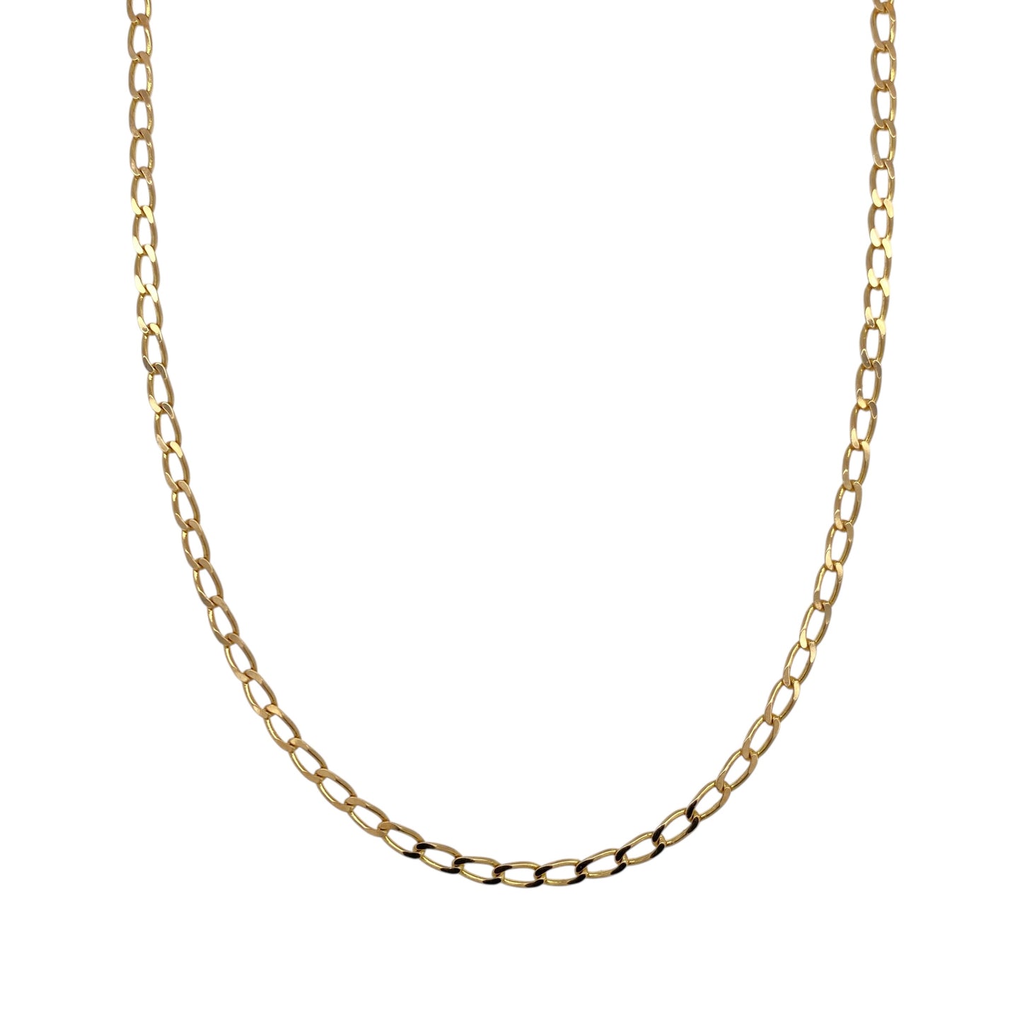 9ct Gold 18" Curb Chain