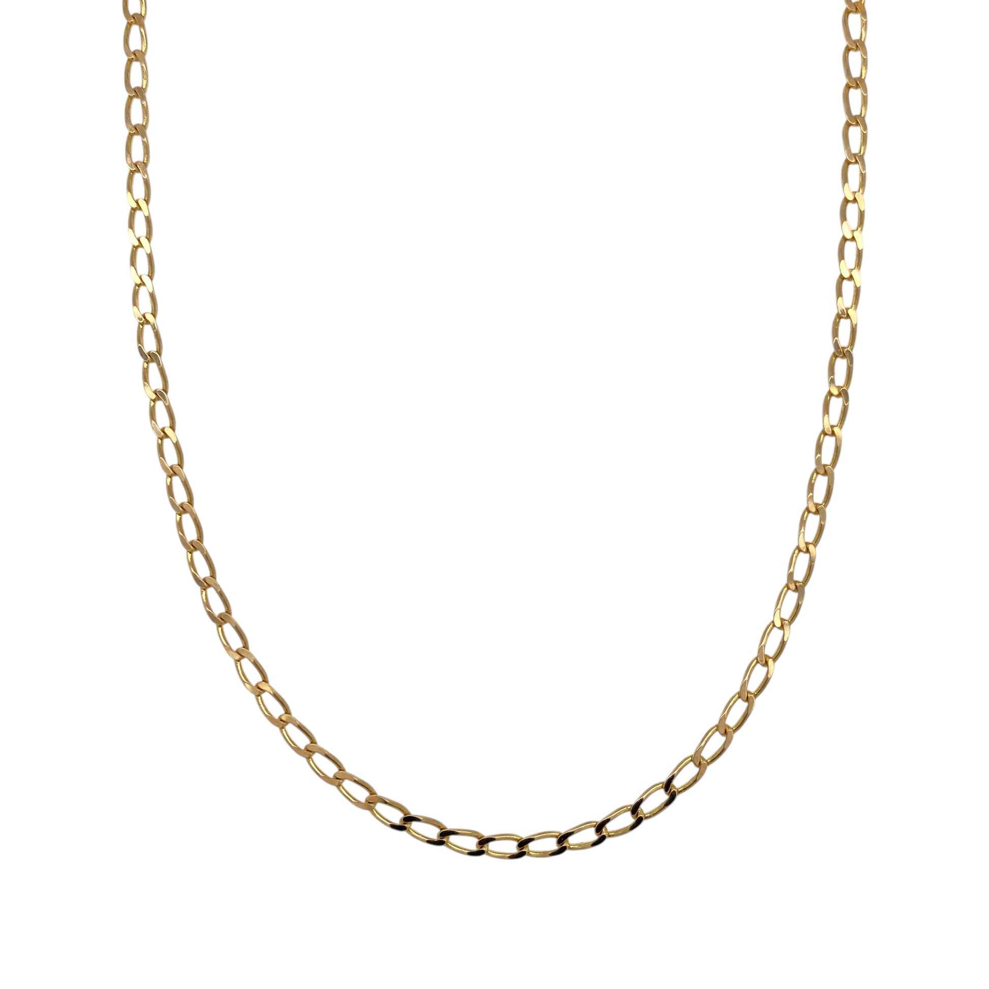 9ct Gold 18" Curb Chain