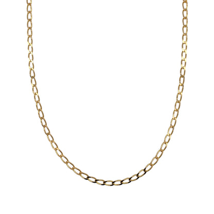 9ct Gold 18" Curb Chain