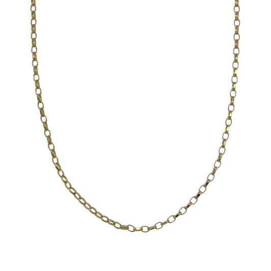 9ct Gold 22" Belcher Chain