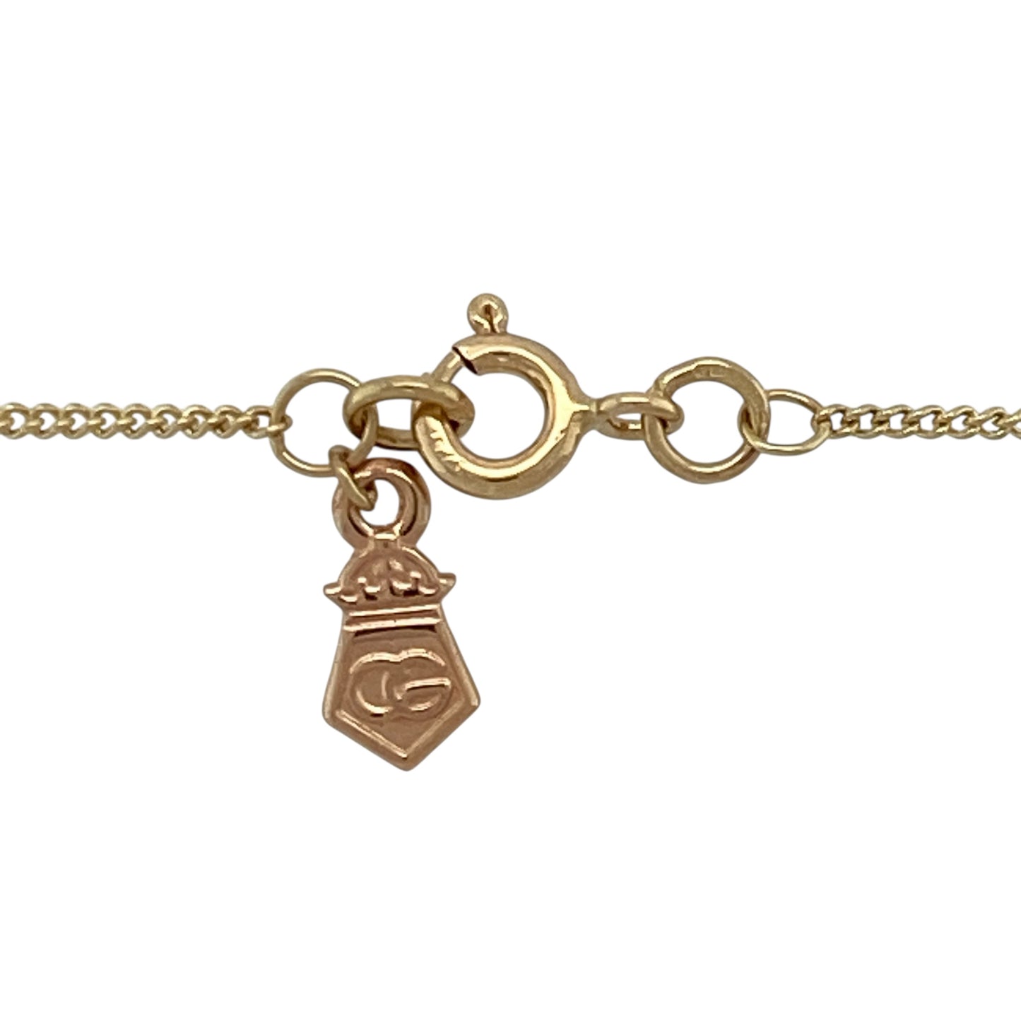 9ct Gold Clogau Lovespoon 18" - 22" Necklace