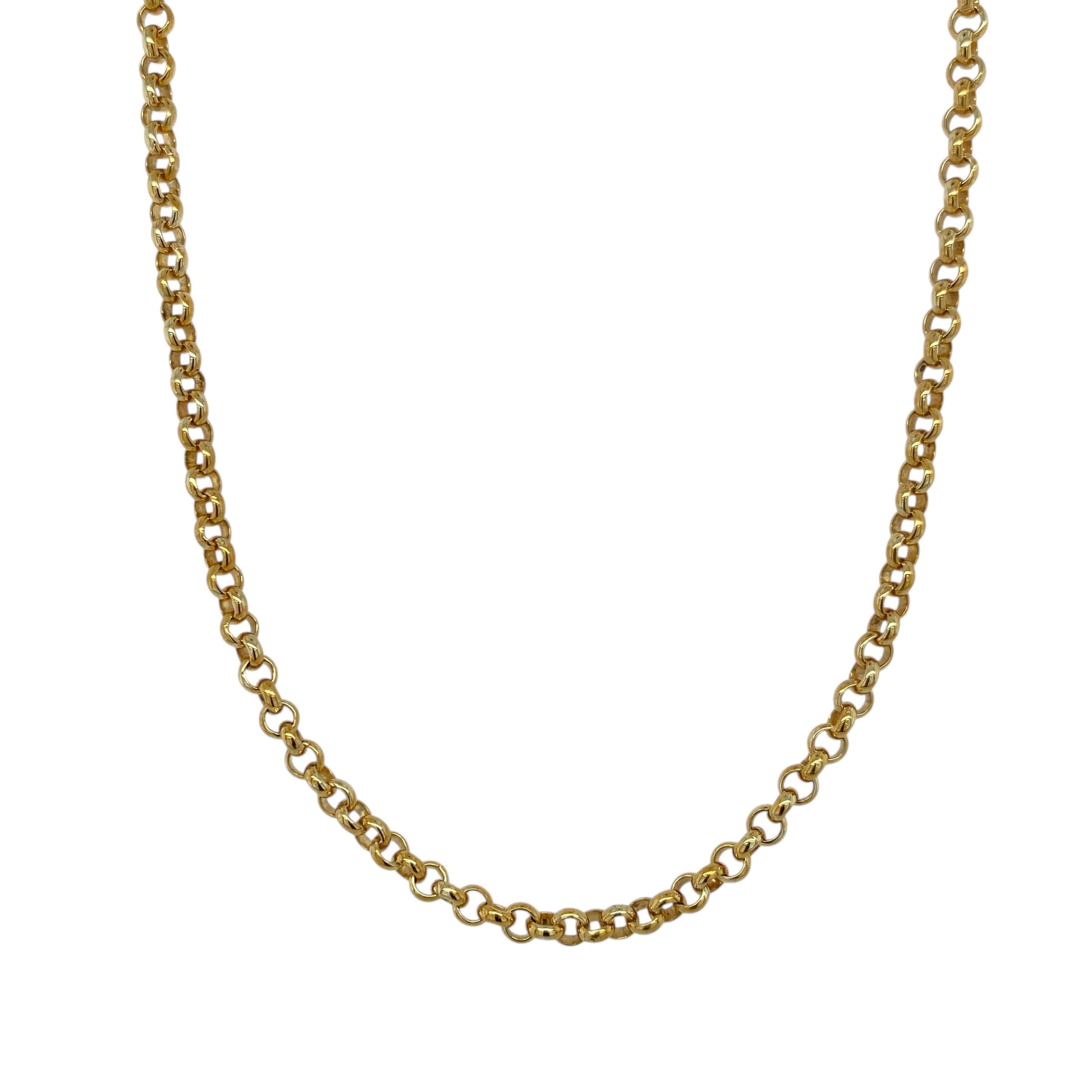 9ct Gold 18" Belcher Chain