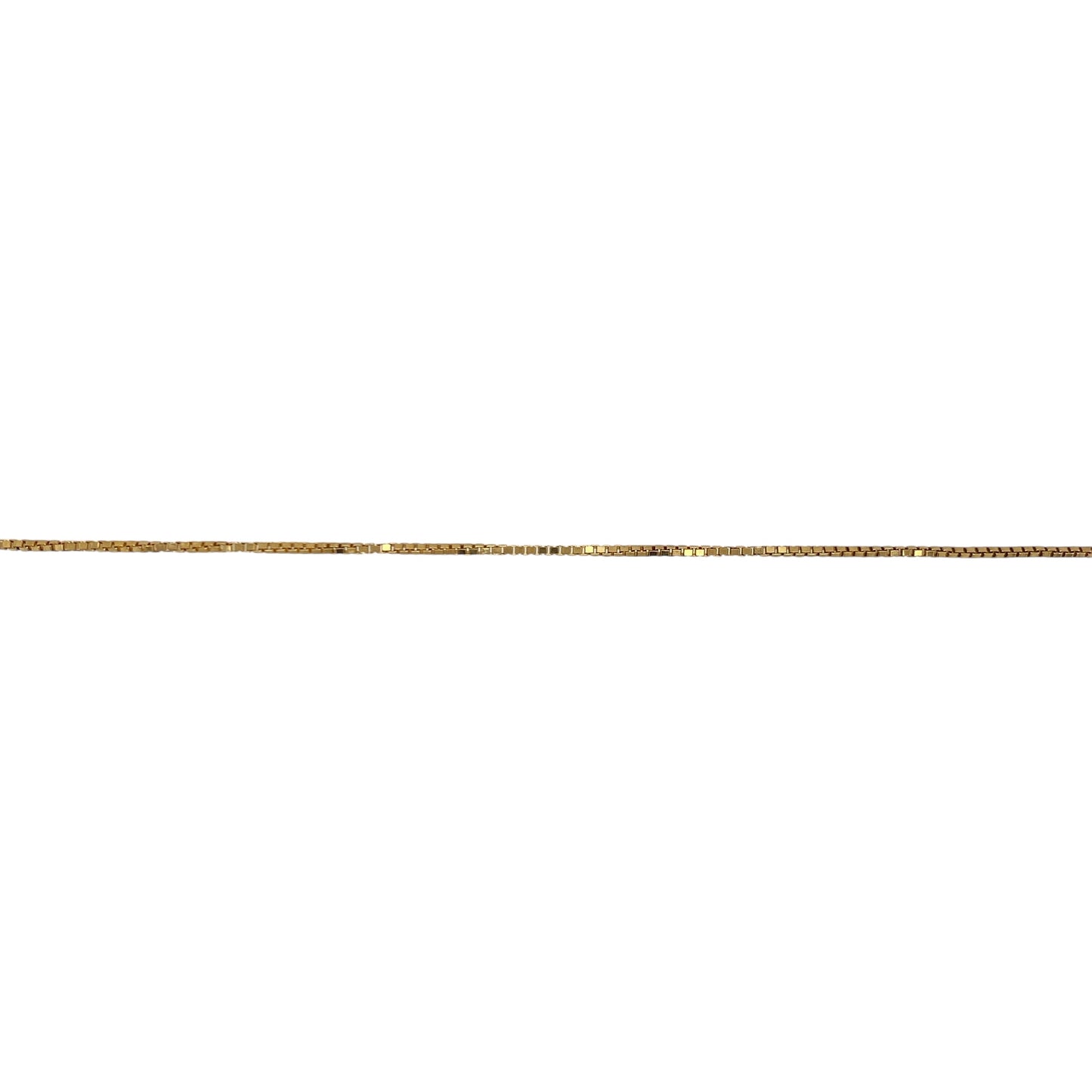 9ct Gold 17" Box Chain