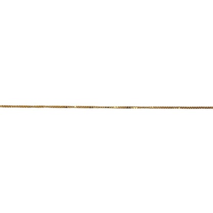 9ct Gold 17" Box Chain