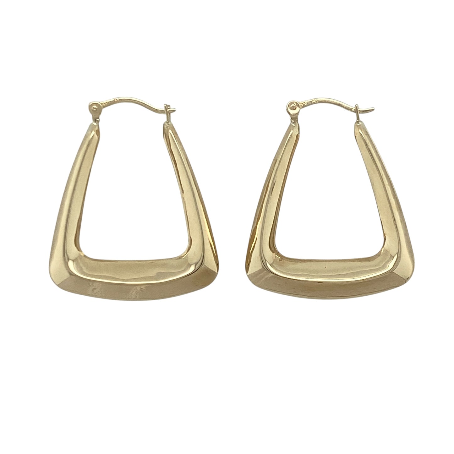 9ct Gold Handbag Creole Earrings