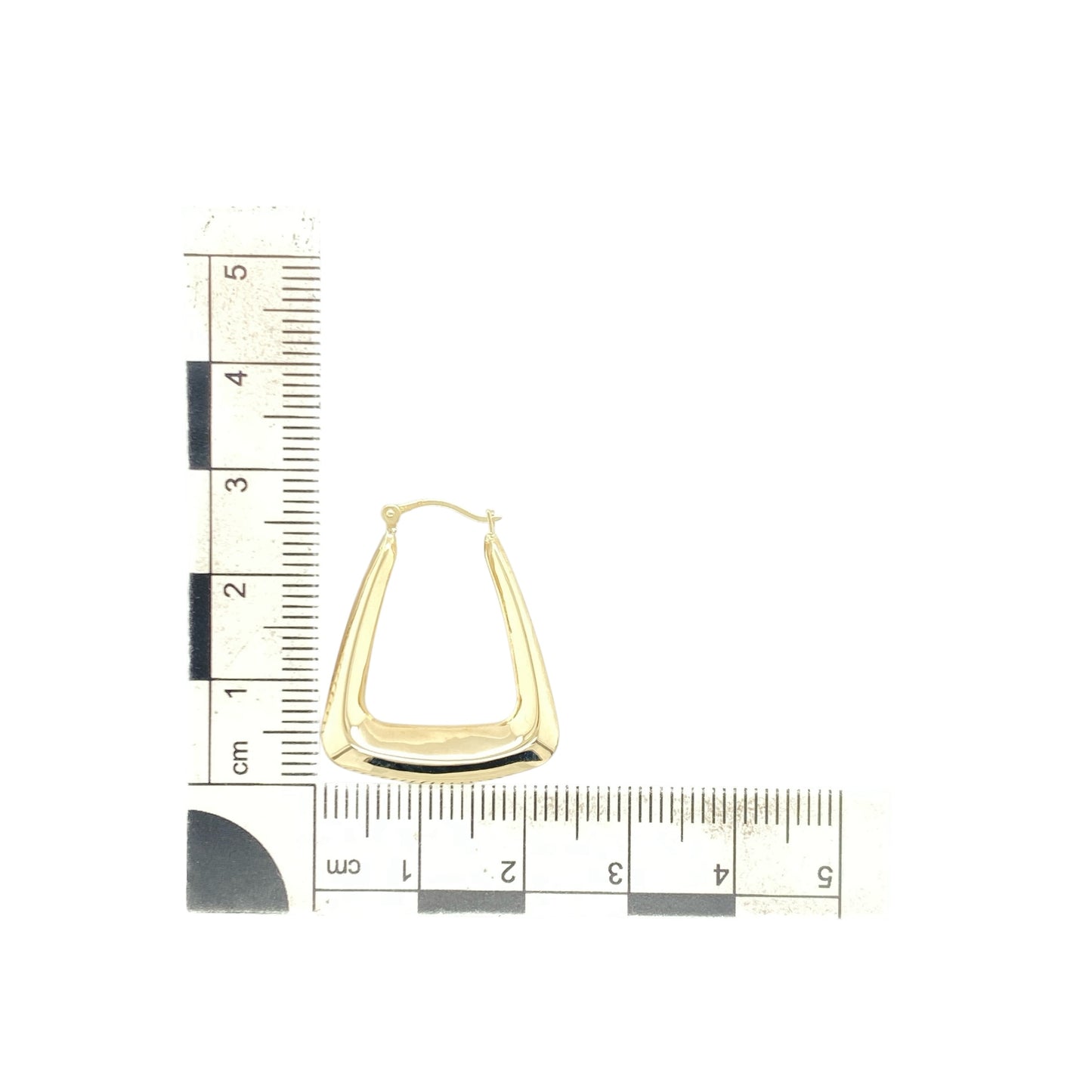 9ct Gold Handbag Creole Earrings