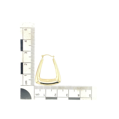 9ct Gold Handbag Creole Earrings