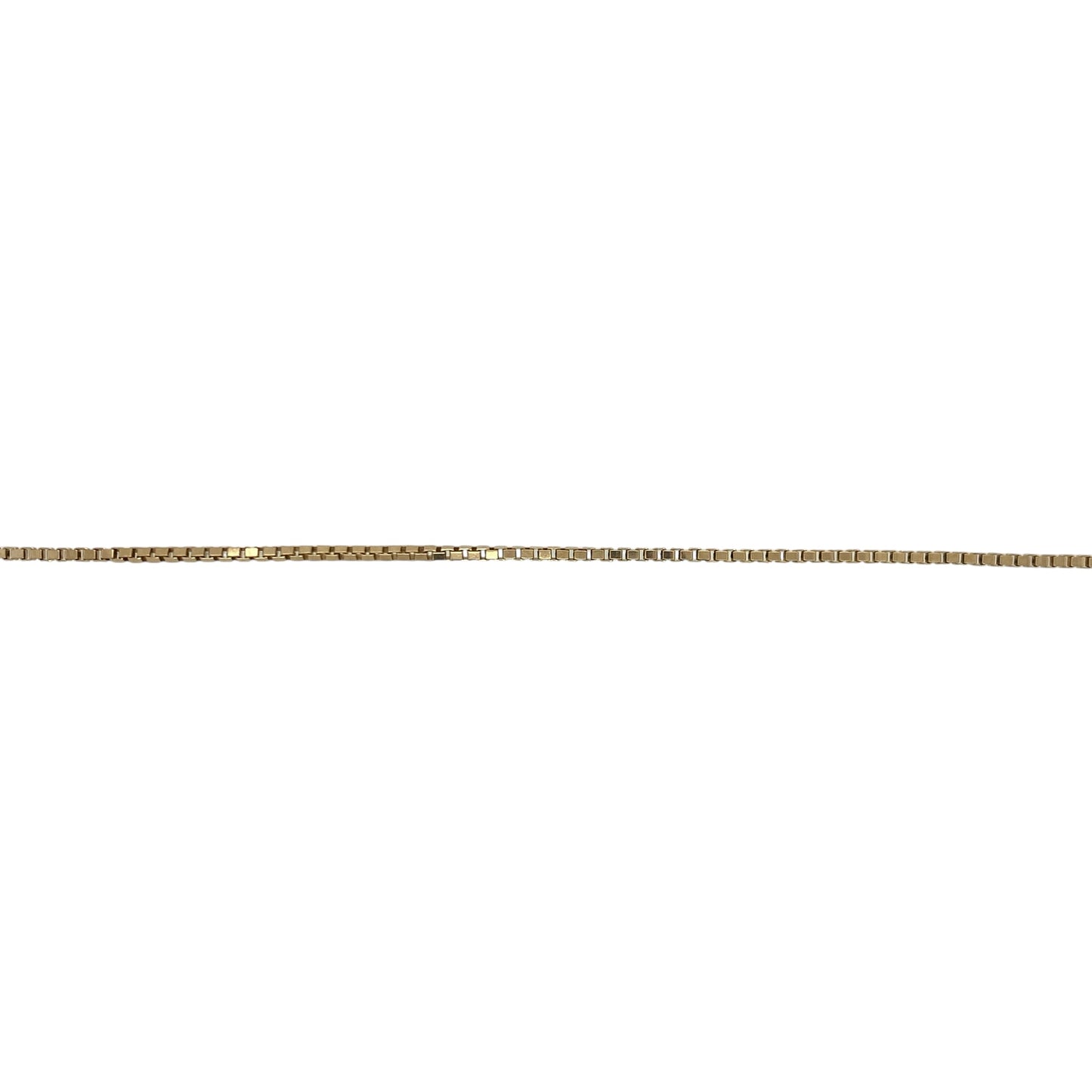 9ct Gold 7" Box Bracelet