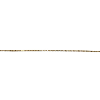9ct Gold 7" Box Bracelet
