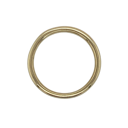 9ct Gold 2mm Wedding Band Ring