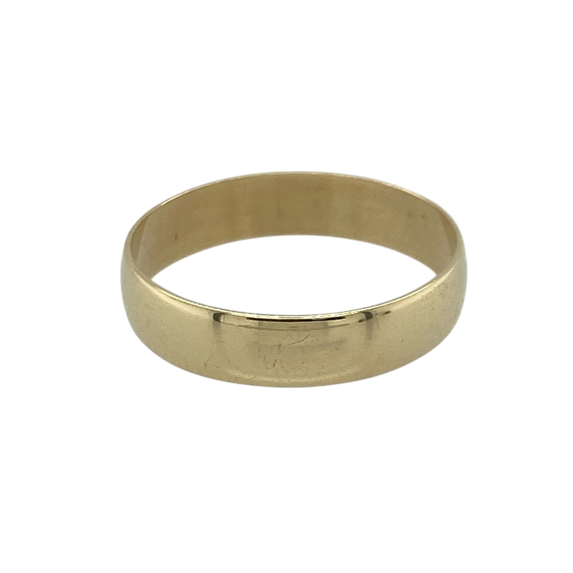 9ct Gold 4mm Wedding Band Ring