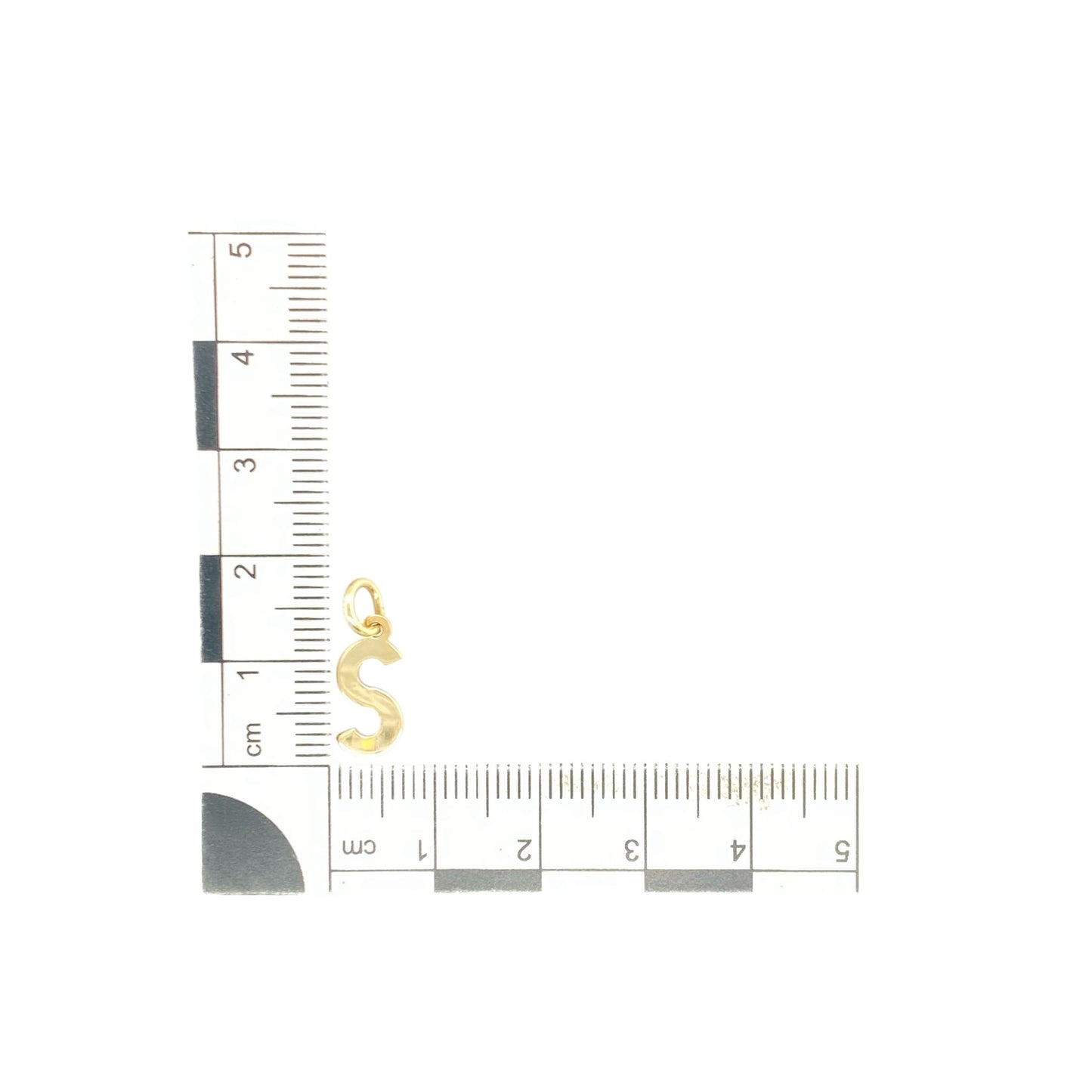 9ct Gold Initial 'S' Pendant