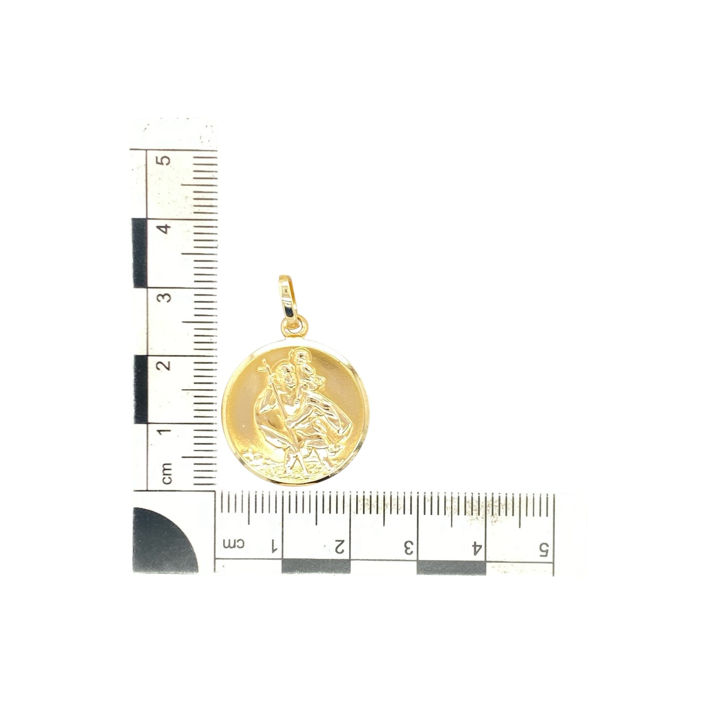 9ct Gold St Christopher Pendant