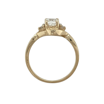9ct Gold & Cubic Zirconia Set Ring