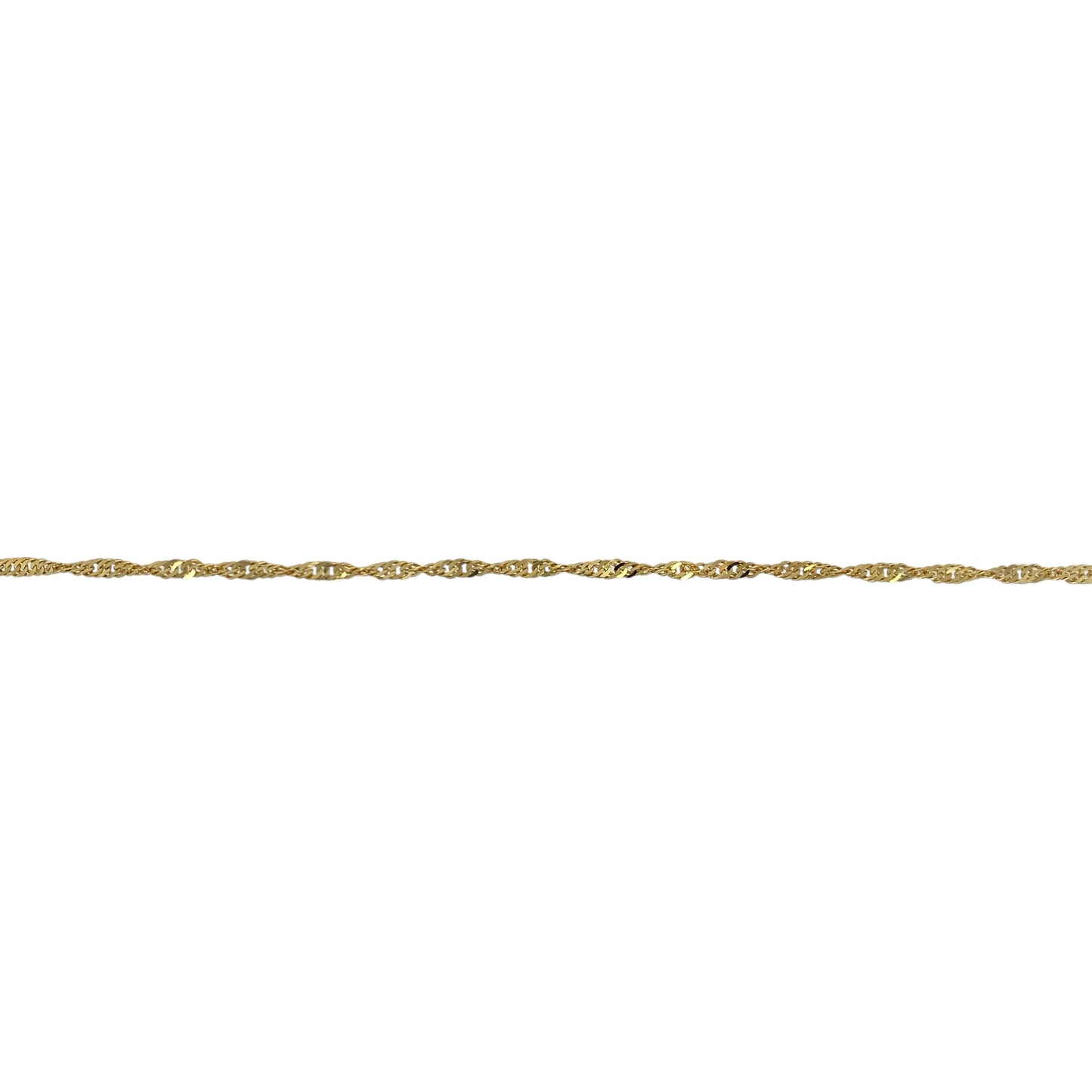 9ct Gold 20" Singapore Chain