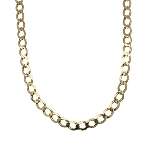9ct Gold 18" Curb Chain