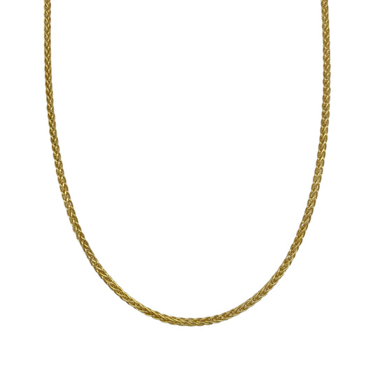 9ct Gold 18" Wheat Chain