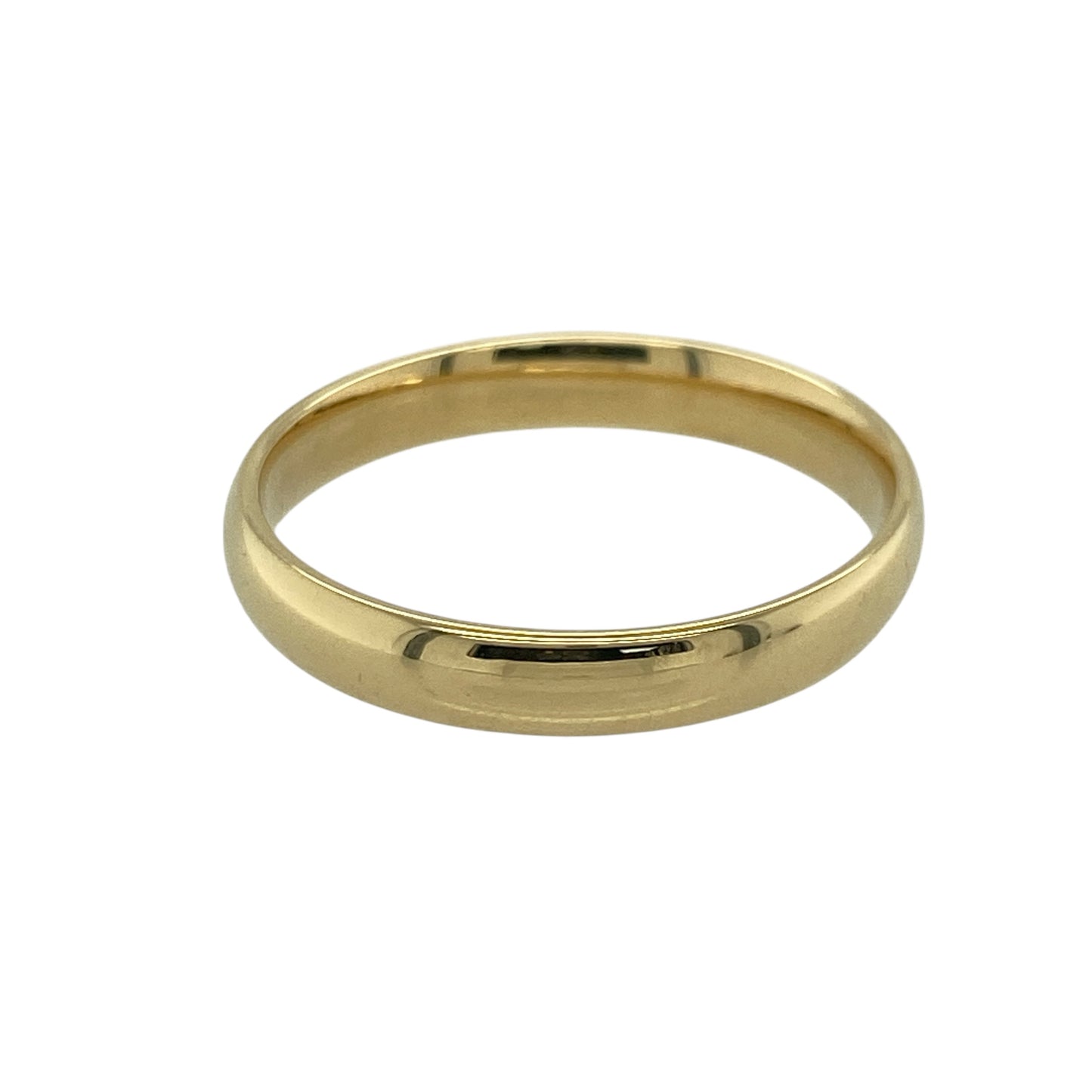 18ct Gold 3mm Wedding Band Ring