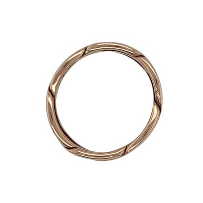 9ct Gold Clogau Celtic Open Weave Band Ring