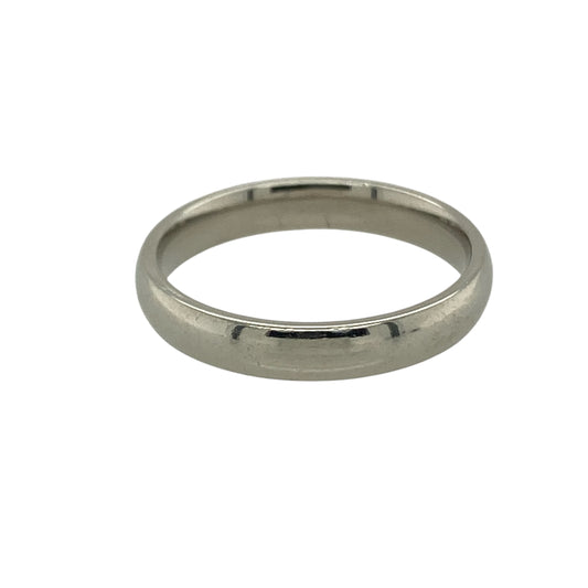 Platinum 3mm Wedding Band Ring